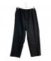 everyone（エブリワン）の古着「polyester twill easy slacks　EV24-PT14」｜ブラック