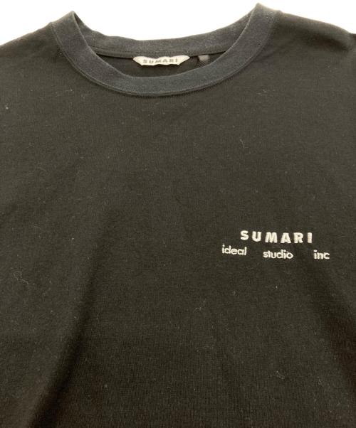 SUMARI（シュマリ）SUMARI (シュマリ) ヘムコードロングスリーブカットソー ブラック サイズ:2の古着・服飾アイテム