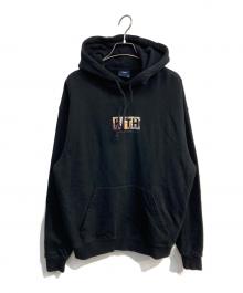 KITH×Curb Your Enthusiasm（キス×ラリーノミッドライフ★クライシス）の古着「Multi Larry Hoodie　KHM030096」｜ブラック