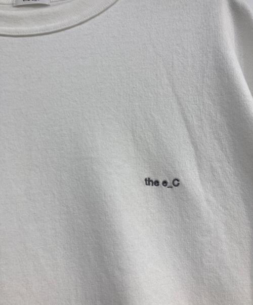 the e C(The Editor's Choice)（ザエディターズチョイス）the e C(The Editor's Choice) (ザエディターズチョイス) 半袖Tシャツ ホワイト サイズ:Ⅼの古着・服飾アイテム