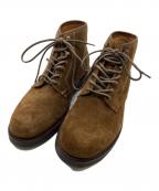 J.CREWジェイクルー）の古着「Field Boots in Rough Out Suede 　CB046 　Vibramソール」｜ブラウン