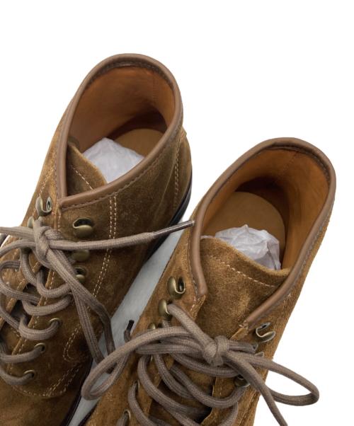 J.CREW（ジェイクルー）J.CREW (ジェイクルー) Field Boots in Rough Out Suede 　CB046 　Vibramソール ブラウン サイズ:10の古着・服飾アイテム