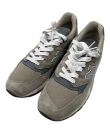 NEW BALANCE（ニューバランス）の古着「ローカットスニーカー　U998GR　USA製」｜グレー