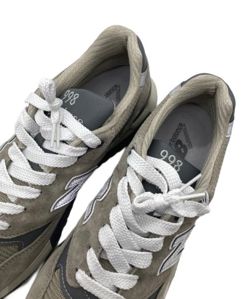 NEW BALANCE（ニューバランス）NEW BALANCE (ニューバランス) ローカットスニーカー　U998GR　USA製 グレー サイズ:28cmの古着・服飾アイテム