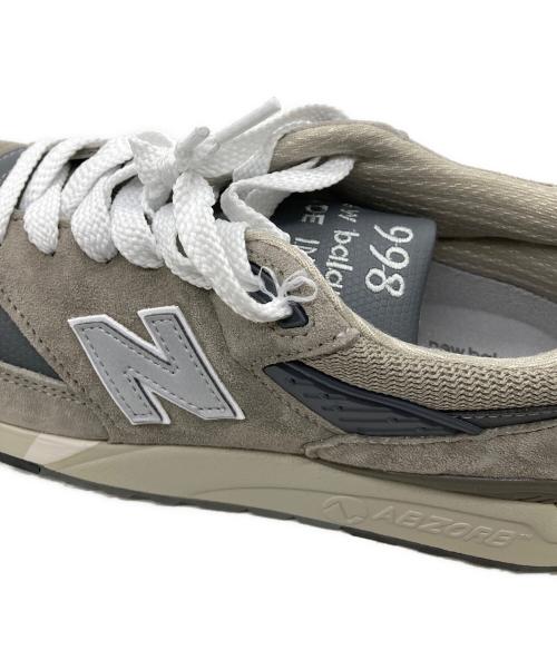 NEW BALANCE（ニューバランス）NEW BALANCE (ニューバランス) ローカットスニーカー　U998GR　USA製 グレー サイズ:28cmの古着・服飾アイテム