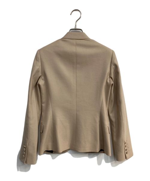GUCCI（グッチ）GUCCI (グッチ) カシミヤ混テーラードジャケット ベージュ サイズ:36の古着・服飾アイテム