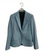 GUCCIグッチ）の古着「カシミヤ混テーラードジャケット」｜ブルー