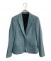 GUCCI（グッチ）の古着「カシミヤ混テーラードジャケット」｜ブルー
