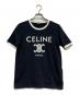 CELINE（セリーヌ）の古着「トリオンフ プリント入り クラシック Tシャツ」｜ブラック