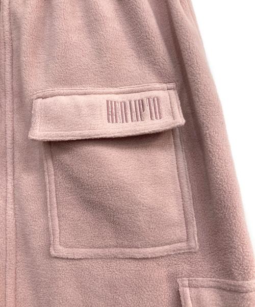 HER LIP TO（ハーリップトゥ）Her lip to (ハーリップトゥ) Flight Mode Fleece Long Skirt ピンク サイズ:Mの古着・服飾アイテム