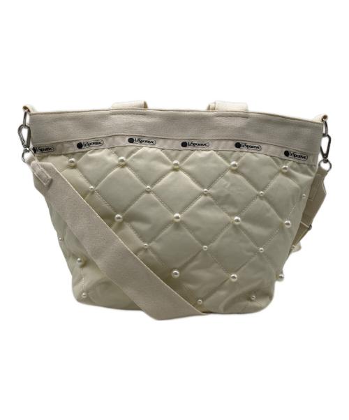 LeSportsac（レスポートサック）LeSportsac (レスポートサック) BUCKET TOTE W PEARLS2 スターライトパール サイズ:-の古着・服飾アイテム