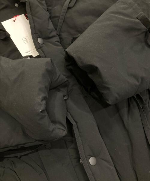 MAISON SPECIAL（メゾンスペシャル）MAISON SPECIAL (メゾンスペシャル) チェックリボンバファーブルゾン　21242215306 ブラック サイズ:Free 未使用品の古着・服飾アイテム