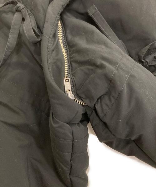 MAISON SPECIAL（メゾンスペシャル）MAISON SPECIAL (メゾンスペシャル) チェックリボンバファーブルゾン　21242215306 ブラック サイズ:Free 未使用品の古着・服飾アイテム