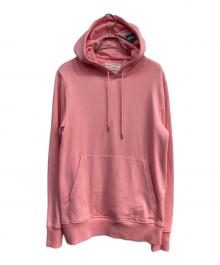 HELMUT LANG（ヘルムートラング）の古着「リバーシブルプルオーバーパーカー」｜ピンク