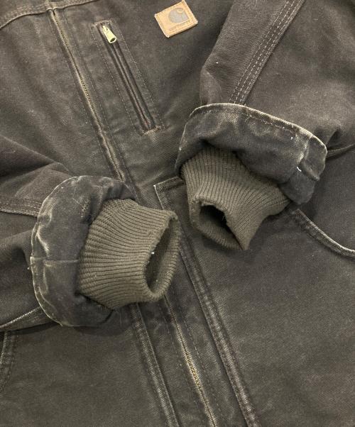 CarHartt（カーハート）CarHartt (カーハート) ボアライナーダック地リッジコート  00‘s　YYC61 ブラウン サイズ:Lの古着・服飾アイテム