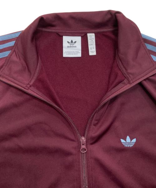 adidas（アディダス）adidas (アディダス) BECKENBAUER TRACKTOP-MAROON　IN1000 ボルドー サイズ:Lの古着・服飾アイテム