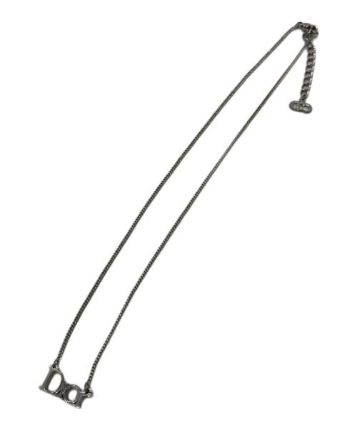 Christian Dior（クリスチャン ディオール）Christian Dior (クリスチャン ディオール) ロゴネックレス シルバー サイズ:-の古着・服飾アイテム