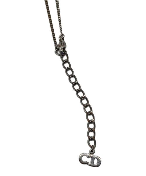 Christian Dior（クリスチャン ディオール）Christian Dior (クリスチャン ディオール) ロゴネックレス シルバー サイズ:-の古着・服飾アイテム