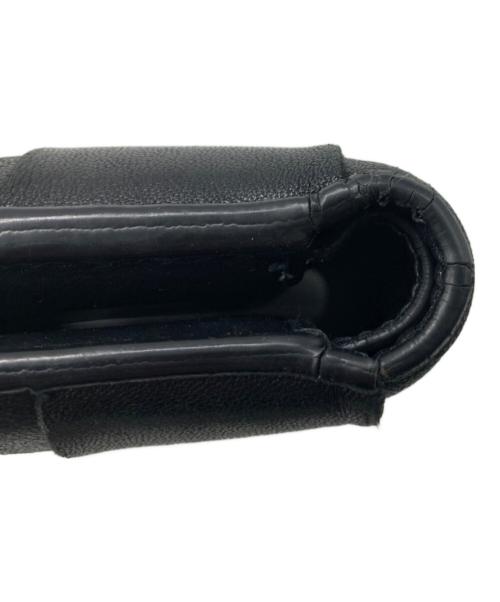 BOTTEGA VENETA（ボッテガベネタ）BOTTEGA VENETA (ボッテガベネタ) カセット スモール 2つ折り ウォレット ブラック サイズ:-の古着・服飾アイテム