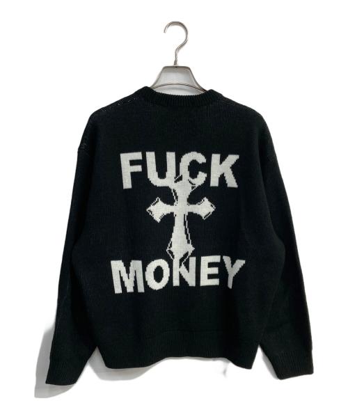 SUPREME（シュプリーム）Supreme (シュプリーム) Fuck Money Sweater ブラック サイズ:Sの古着・服飾アイテム
