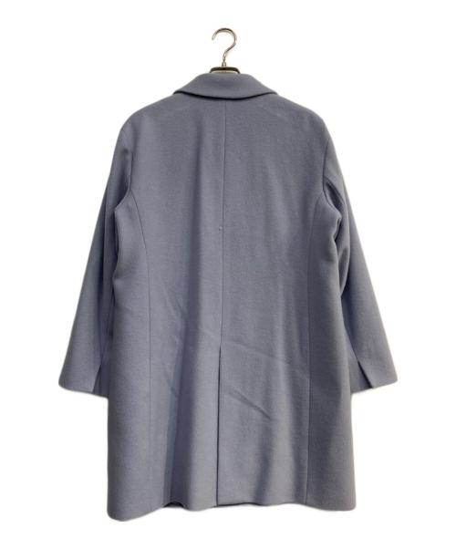 23区（ニジュウサンク）23区 (ニジュウサンク) ウールダブルコート　SC.WO,YW.0862 ブルー サイズ:40 未使用品の古着・服飾アイテム