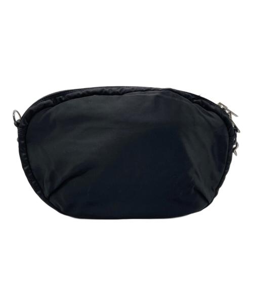 PORTER（ポーター）PORTER (ポーター) ハーフムーンショルダーバッグ ブラックの古着・服飾アイテム