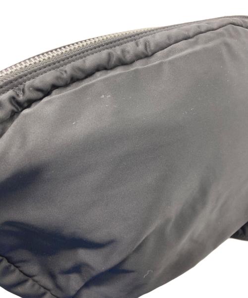 PORTER（ポーター）PORTER (ポーター) ハーフムーンショルダーバッグ ブラックの古着・服飾アイテム