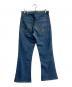 LEVI'S (リーバイス) ブーツカットデニムパンツ　70’ｓ オレンジタブ ボタン裏8　646-0217 インディゴ サイズ:-：18000円