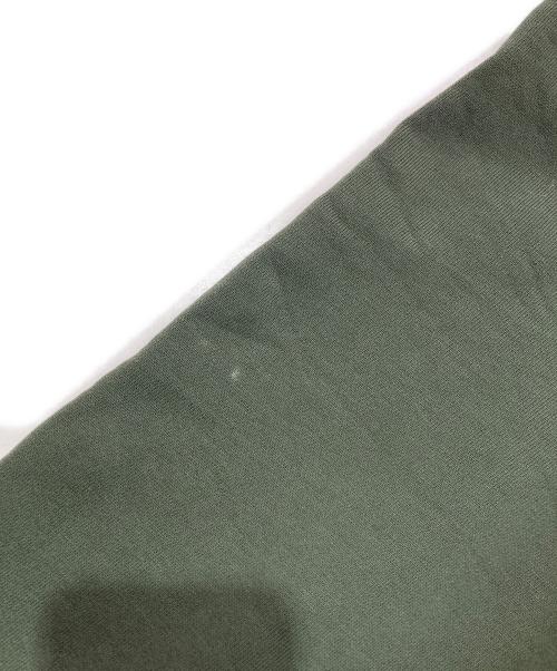 MONCLER（モンクレール）MONCLER (モンクレール) ナイロン切替えスウェットパーカー　H20918G00004 グリーン サイズ:Mの古着・服飾アイテム