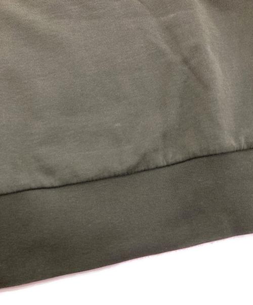 MONCLER（モンクレール）MONCLER (モンクレール) ナイロン切替えスウェットパーカー　H20918G00004 グリーン サイズ:Mの古着・服飾アイテム