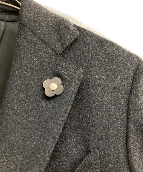 LARDINI（ラルディーニ）LARDINI (ラルディーニ) カシミヤシングルチェスターコート　JQ23143AQ グレー サイズ:52の古着・服飾アイテム