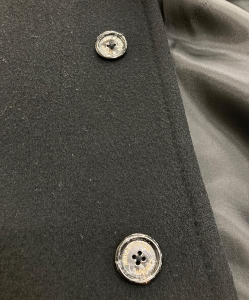 Aquascutum（アクアスキュータム）Aquascutum (アクアスキュータム) ウールチェスターコート　164 S5002 ブラック サイズ:38の古着・服飾アイテム