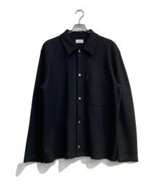 COLUMN（コラム）の古着「ウールジャージーシャツブルゾン　32-230-10-090011」｜ブラック