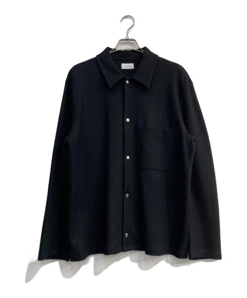 COLUMN（コラム）COLUMN (コラム) ウールジャージーシャツブルゾン　32-230-10-090011 ブラック サイズ:Lの古着・服飾アイテム