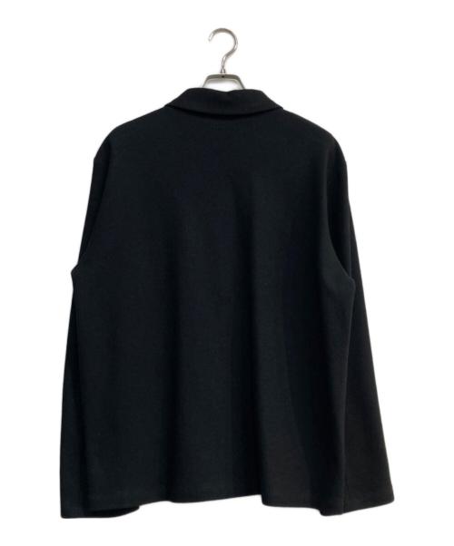 COLUMN（コラム）COLUMN (コラム) ウールジャージーシャツブルゾン　32-230-10-090011 ブラック サイズ:Lの古着・服飾アイテム