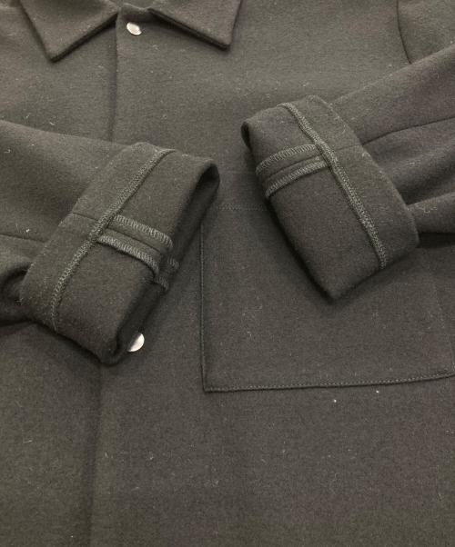 COLUMN（コラム）COLUMN (コラム) ウールジャージーシャツブルゾン　32-230-10-090011 ブラック サイズ:Lの古着・服飾アイテム