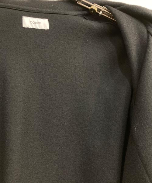 COLUMN（コラム）COLUMN (コラム) ウールジャージーシャツブルゾン　32-230-10-090011 ブラック サイズ:Lの古着・服飾アイテム