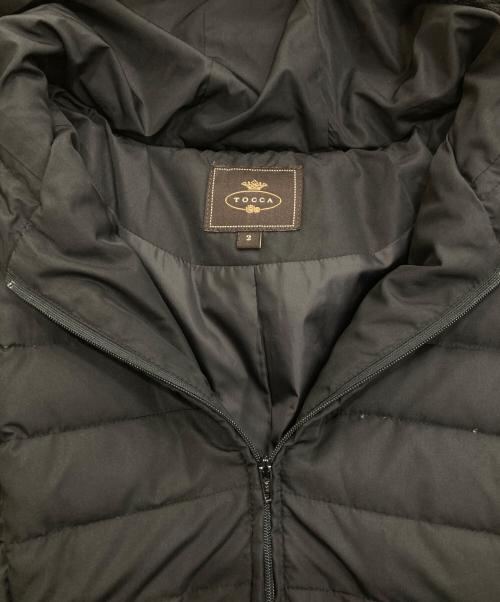 TOCCA（トッカ）TOCCA (トッカ) VELVETダウンコート　CMTOYW0500 ブラック サイズ:2の古着・服飾アイテム