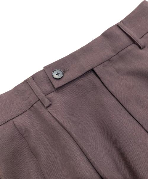 URBAN RESEARCH（アーバンリサーチ）URBAN RESEARCH (アーバンリサーチ) new basic ダブルクロスキュプラパンツ ブラウン サイズ:40の古着・服飾アイテム