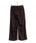 URBAN RESEARCH (アーバンリサーチ) new basic ダブルクロスキュプラパンツ ブラウン サイズ:40：7000円