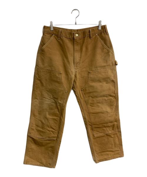 CarHartt（カーハート）CarHartt (カーハート) DUCK DOUBLE FRONT LOOSE FIT　B01-BRN ブラウン サイズ:W36×L30の古着・服飾アイテム