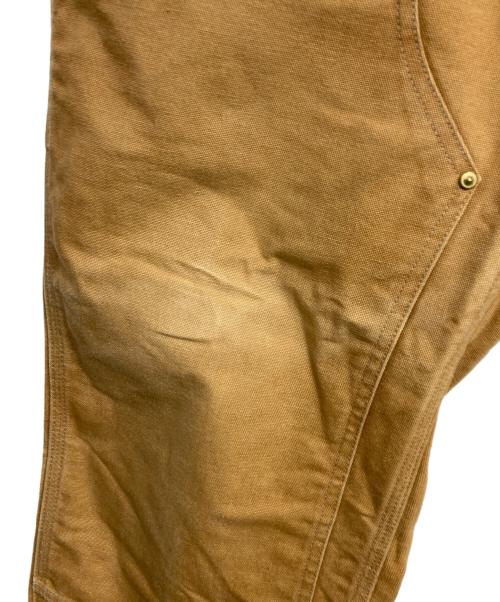 CarHartt（カーハート）CarHartt (カーハート) DUCK DOUBLE FRONT LOOSE FIT　B01-BRN ブラウン サイズ:W36×L30の古着・服飾アイテム