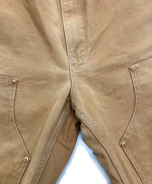 CarHartt（カーハート）CarHartt (カーハート) DUCK DOUBLE FRONT LOOSE FIT　B01-BRN ブラウン サイズ:W36×L30の古着・服飾アイテム