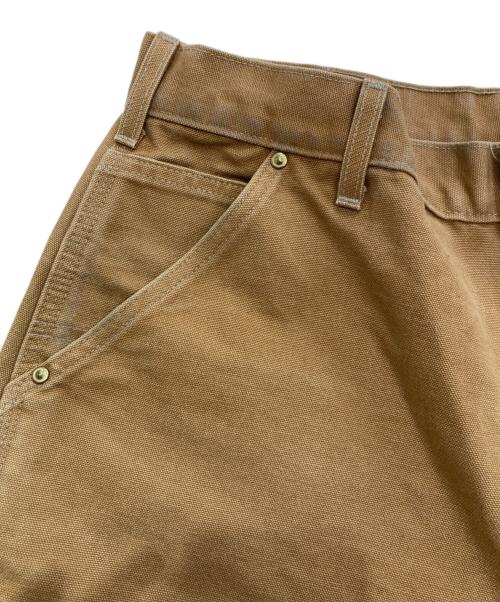 CarHartt（カーハート）CarHartt (カーハート) DUCK DOUBLE FRONT LOOSE FIT　B01-BRN ブラウン サイズ:W36×L30の古着・服飾アイテム