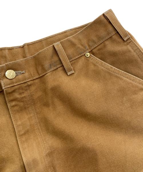 CarHartt（カーハート）CarHartt (カーハート) DUCK DOUBLE FRONT LOOSE FIT　B01-BRN ブラウン サイズ:W36×L30の古着・服飾アイテム