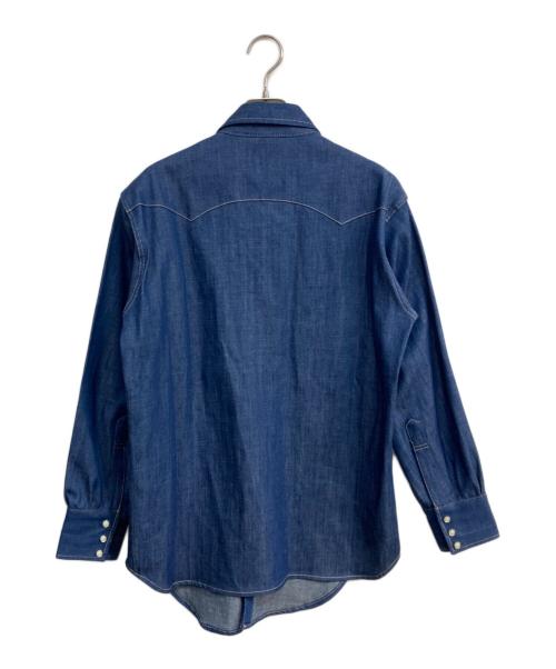 LEVI'S（リーバイス）LEVI'S (リーバイス) ショートホーンシャツ リジッド　 001L7-0002 インディゴ サイズ:Sの古着・服飾アイテム