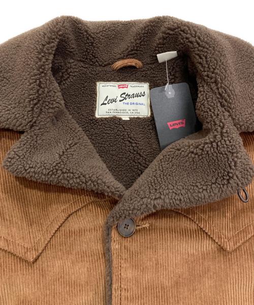 LEVI'S（リーバイス）LEVI'S (リーバイス) Durham Cozy ショートジャケット　003GP-0000 ブラウン サイズ:S 未使用品の古着・服飾アイテム