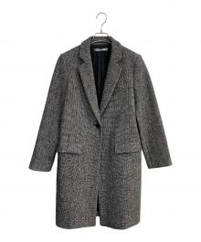 theory luxe（セオリーリュクス）の古着「チェスターコート　03-7409630-059-040」｜グレー