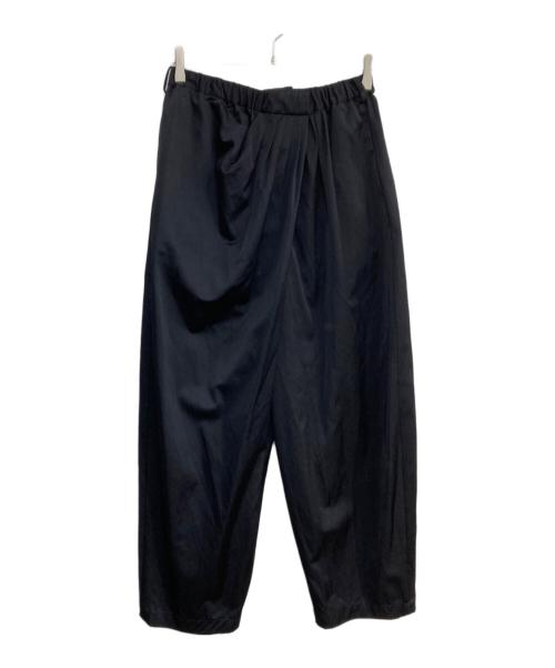 Curensology（カレンソロジー）Curensology (カレンソロジー) サテンドレープパンツ　 25SS　CL505011ER-01 ブラック サイズ:Freeの古着・服飾アイテム