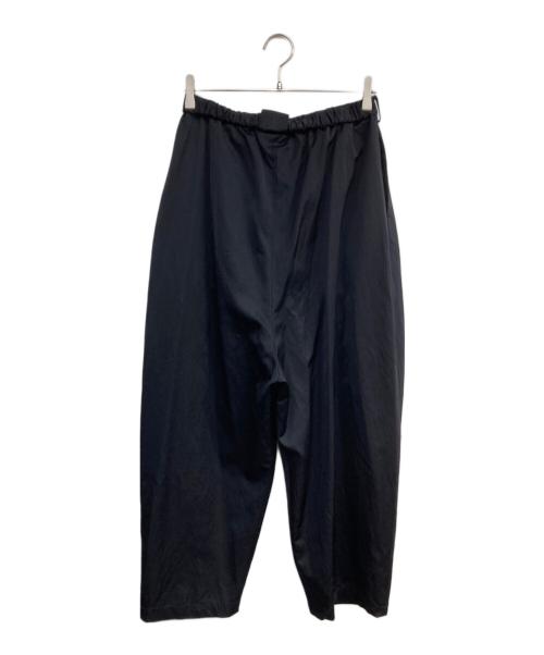Curensology（カレンソロジー）Curensology (カレンソロジー) サテンドレープパンツ　 25SS　CL505011ER-01 ブラック サイズ:Freeの古着・服飾アイテム
